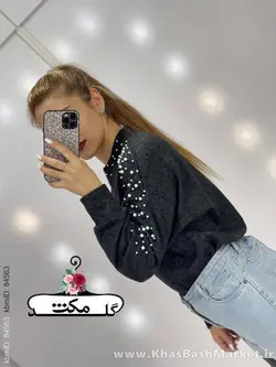 شومیز مرواریدی کد 5419