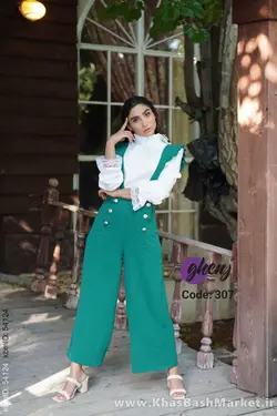 شومیز و شلوار بندی کد 2583