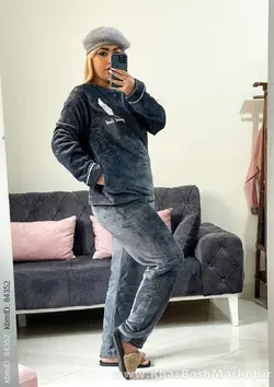 ست بلوز شلوار حوله ای کد 8003