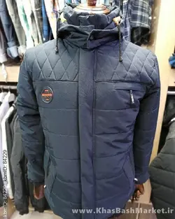 کاپشن کلاهدار برزنتی مردانه کد 184