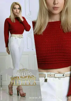 بافت پاییزه نیم تنه کد 19901