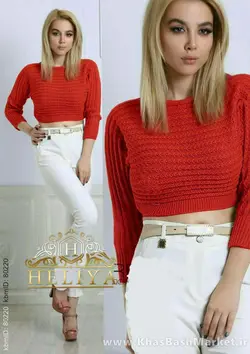 بافت پاییزه نیم تنه کد 19901