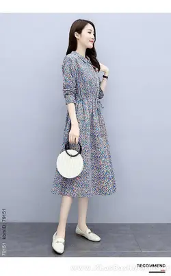 پیراهن نخی کنفی B1526