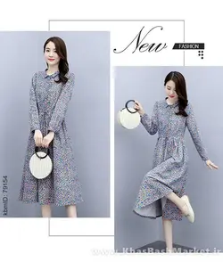 پیراهن نخی کنفی B1526