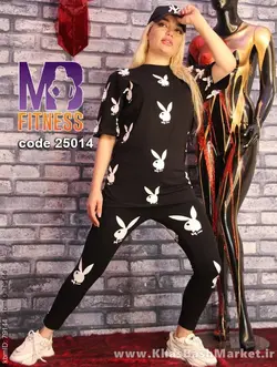 ست تیشرت شلوار زنانه کد 25014