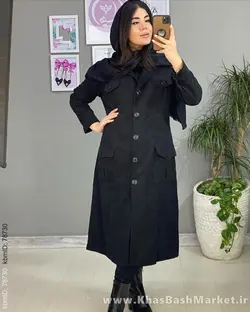 مانتو سایز بزرگ کبریتی کد 1852