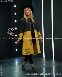 مانتو پاییزه میکرو خامه دوزی کد 16581