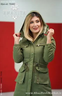 کاپشن کلاهدار باران کد 269