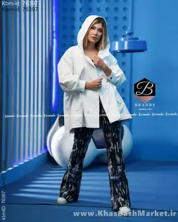 کاپشن کتان عروسکی پولیشی کد 16573