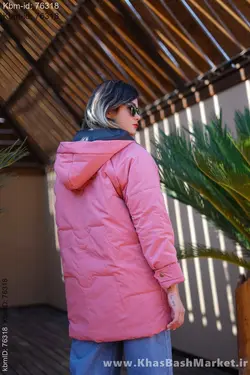 کاپشن کلاهدار زنانه کد 16463