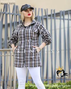 مانتو چهارخونه پاییزه مدل مرسیا کد 309