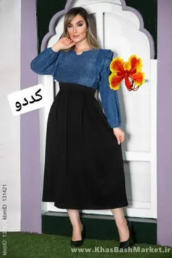 پیراهن زنانه مدل مهتاب سال 1401 کد 30304