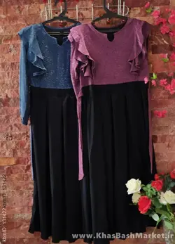 پیراهن زنانه مدل مهتاب سال 1401 کد 30304