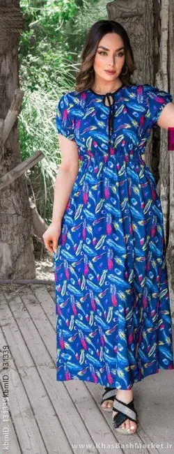 پیراهن زنانه ساحلی بهاره کد 31912