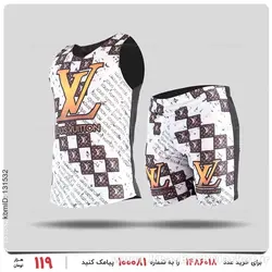 ست رکابی و شلوارک مردانه Louis Vuitton مدل 27550