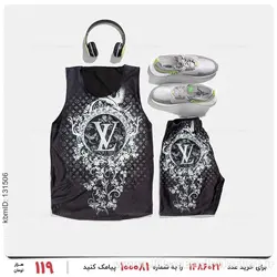 ست رکابی و شلوارک مردانه Louis Vuitton مدل 27552