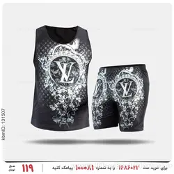 ست رکابی و شلوارک مردانه Louis Vuitton مدل 27552