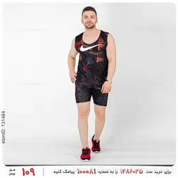 ست رکابی و شلوارک مردانه Nike مدل 18867