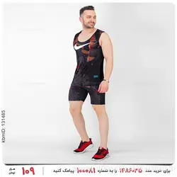 ست رکابی و شلوارک مردانه Nike مدل 18867