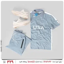 ست پولوشرت و شلوار مردانه Denver مدل 21098