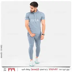ست پولوشرت و شلوار مردانه Denver مدل 21098