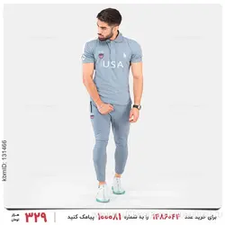 ست پولوشرت و شلوار مردانه Denver مدل 21098