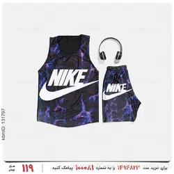 ست رکابی و شلوارک مردانه Nike مدل 27554