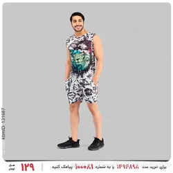 ست رکابی و شلوارک مردانه Maran مدل 27075