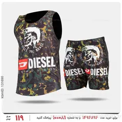 ست رکابی و شلوارک مردانه Diesel مدل 26195