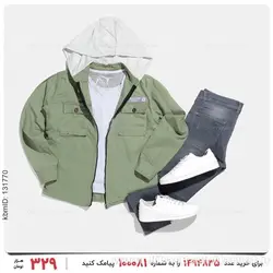 پیراهن زیپ دار مردانه Batis مدل 27328