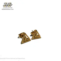 بدلیجات گوشواره استیل مثلث