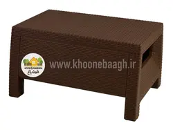 میز قهوه خوری حصیری