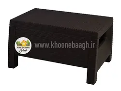 میز قهوه خوری حصیری