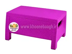 میز قهوه خوری حصیری