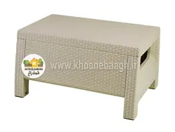 میز قهوه خوری حصیری