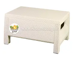 میز قهوه خوری حصیری