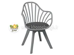 صندلی ماتینا با کفی گلدوزی شده