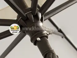 سایبان چتری آلومینیومی مدل دانیتا مفصلی