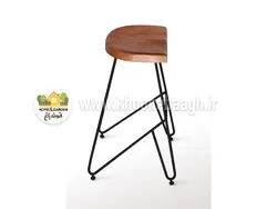 صندلی کف چوب پایه ملیتا