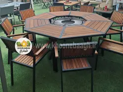 میز آتشدان مدل گریل تیم