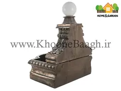 آبنما برنزی مدل حبابدار