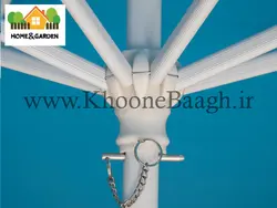 چتری آلومینیومی هشت ضلعی