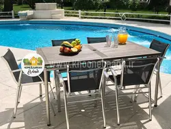 ست شش نفره مستطیل پلی وود