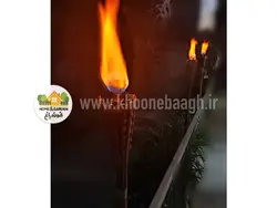 مشعل بامبو تیکی - خونه باغ،فروشگاه آنلاین تجهیزات ویلایی و باغی