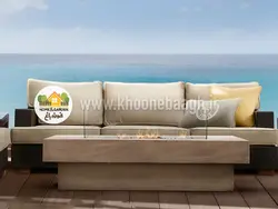 میز آتشدان مدل سمنت