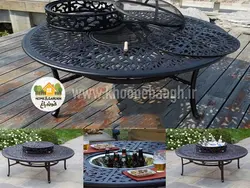 میز هیتردار مدل فلورا