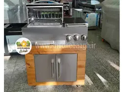 باربیکیو 90 سانت استیل304