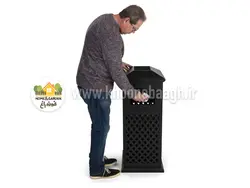سطل زباله دایکاست باغی