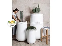 گلدان مدل مارلی لبه دار سایز A+