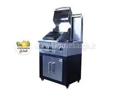 باربیکیو ۷۵ سانت شعله دار استیل استیل عرض ۶۰